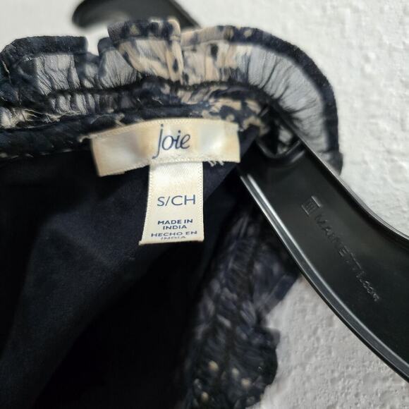 Joie Limited Edition Sleeveless Sheer Overlay Mini Dress Size S - Picture 11 of 12